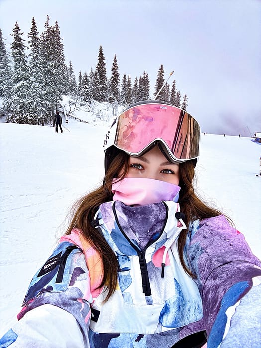 Klient @luciust w Sight Gogle Narciarskie White/Champagne Mirror