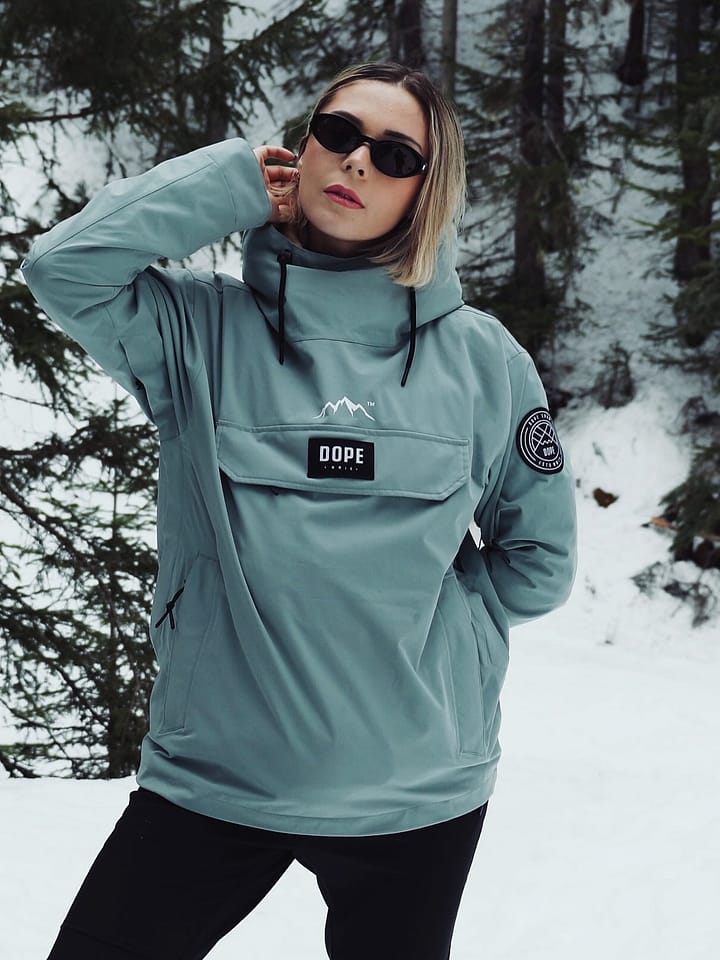Klant @jade_gainaja.ifbbpro in Blizzard W Snowboard jas Dames Faded Green