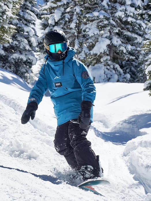 Customer @andythomas.photo in Blizzard Ski Jacket Men Blue Steel
