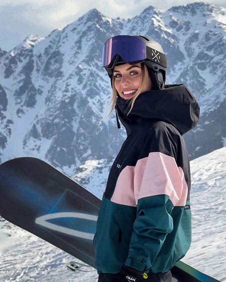 Cliente @xagnr in Sight 2023 Maschera Sci Black W/Black Champagne Mirror