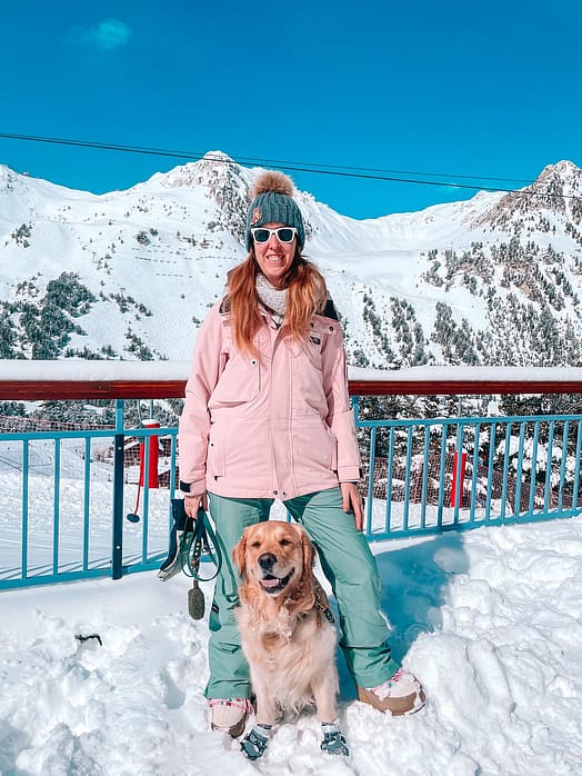 Customer @volt_thegoldenstar in Adept W Ski Jacket Women Soft Pink