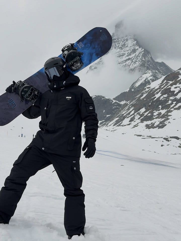 Kunde @dv.idm in Iconic Snowboardhose Herren Black