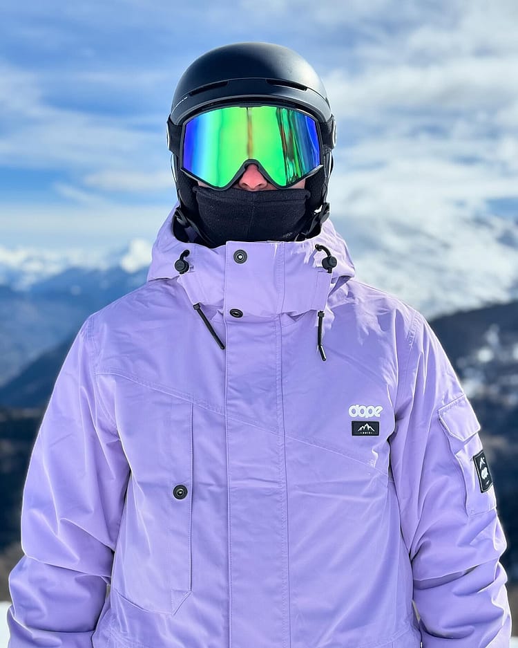 Customer @sirreginaldsan in Adept Kurtka Snowboardowa Mężczyźni Faded Violet