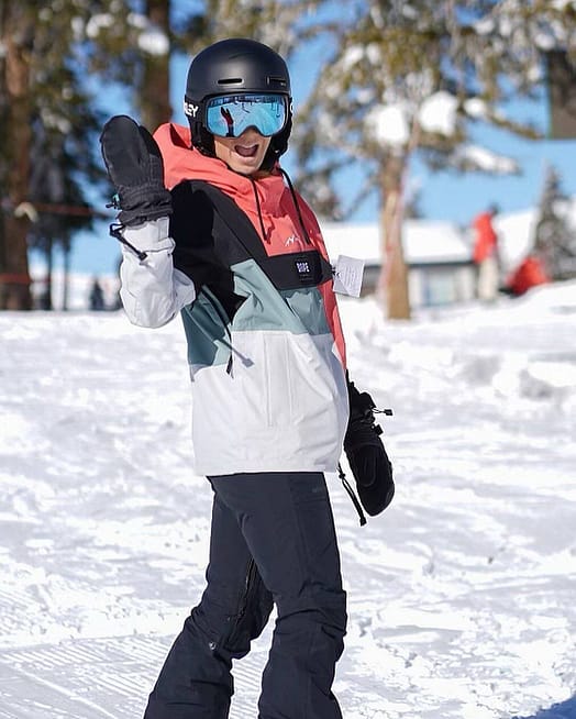 Kund @ashcat007 i Blizzard LE Snowboardjacka Herr Limited Edition Patchwork Coral