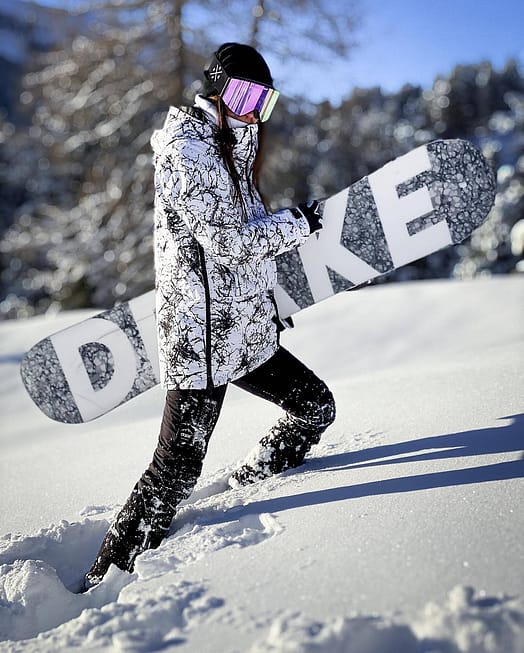 Klient @elliscucchi w Annok W 21 Kurtka Snowboardowa Kobiety Rock