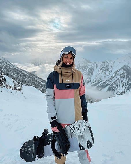 Kunde @holyshitthatsgood in Blizzard LE W Skijacke Damen Limited Edition Patchwork Khaki