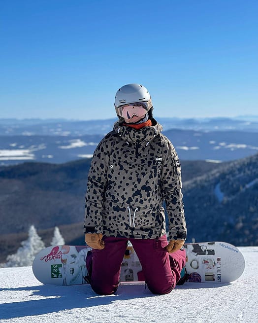 Client @simply_chaos_designs dans Annok W Veste Snowboard Femme Limited Edition Dots