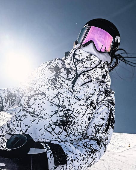 Zákazník @elliscucchi v Annok W 2021 Bunda na Snowboard Dámské Rock