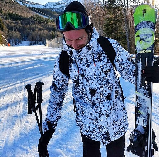 Cliente @giacomopellegrino in Blizzard Full Zip 2021 Giacca Snowboard Uomo Rock