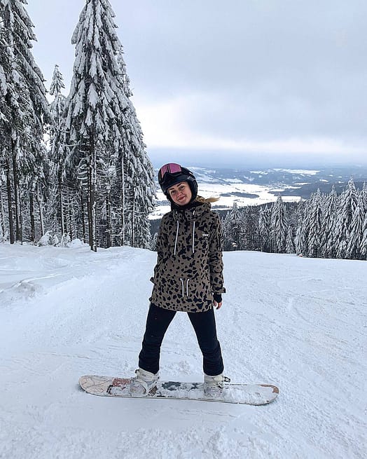 Client @ntlbcn dans Annok W Veste Snowboard Femme Limited Edition Dots