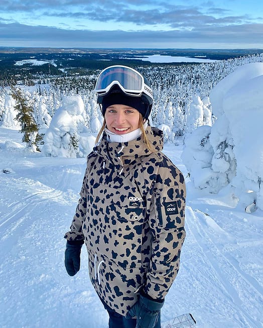 Client @lovesopa dans Annok W Veste Snowboard Femme Limited Edition Dots