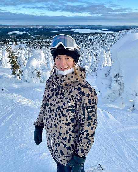Client @lovesopa dans Annok W Veste Snowboard Femme Limited Edition Dots