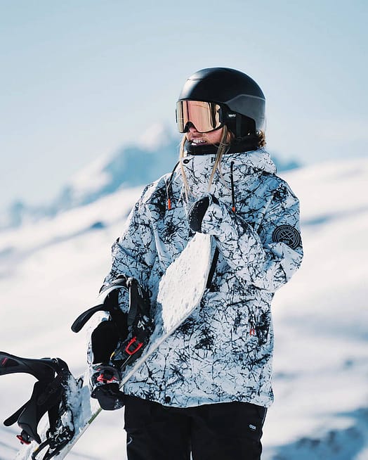 Cliente @louisenordstrom in Blizzard Full Zip 2021 Giacca Snowboard Uomo Rock