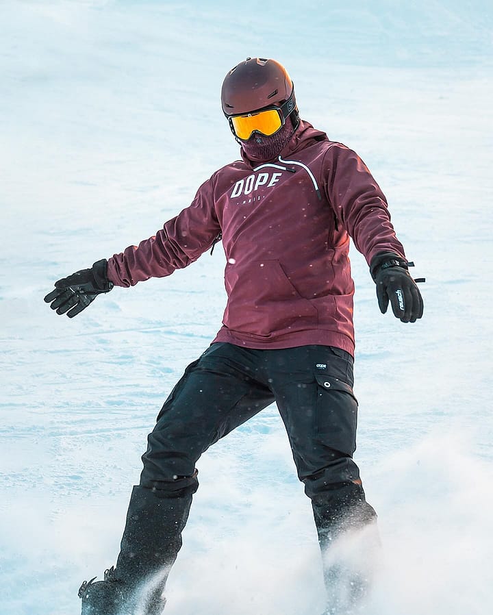 Klient @vilmasphotography w Yeti 21 Kurtka Snowboardowa Mężczyźni Capital Burgundy