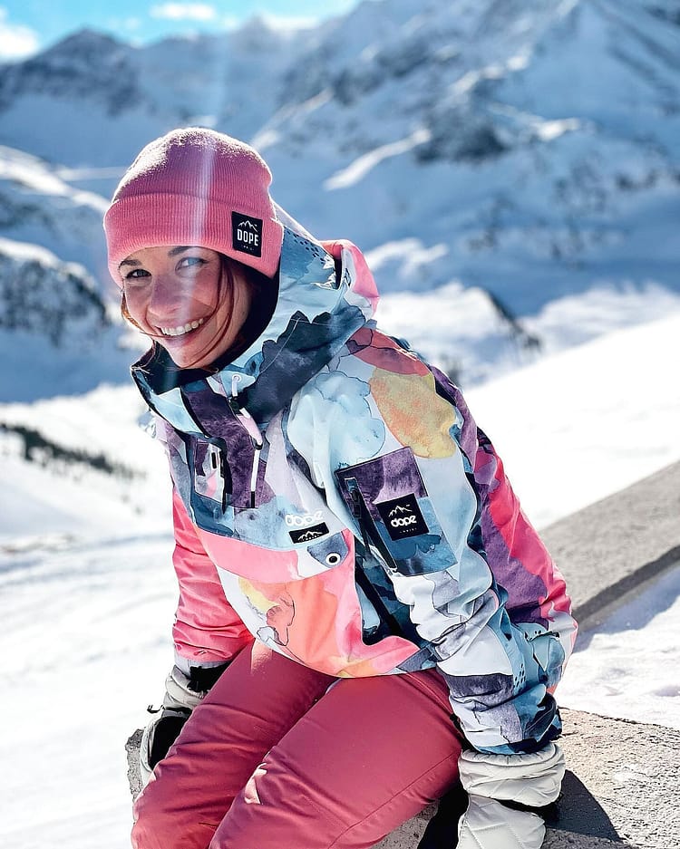 Customer @__katellini__ in Annok W 21 Chaqueta Snowboard Mujer Ink