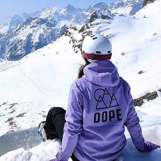 Kund @monia_777 i Yeti W 2021 Skidjacka Dam Rise Faded Violet