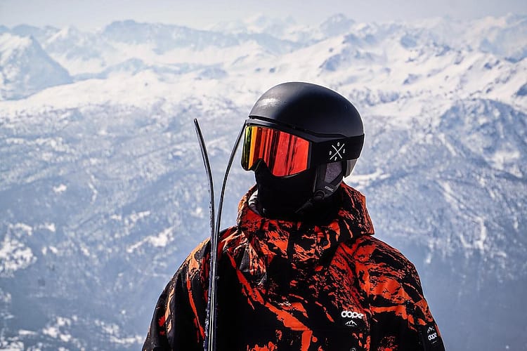 Customer @christophelilet in Annok 21 Kurtka Snowboardowa Mężczyźni Paint Orange
