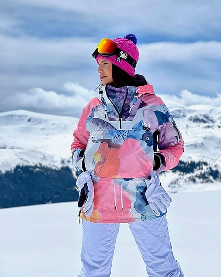 Zákazník @alexandra.halastauan v Annok W 2021 Bunda na Snowboard Dámské Ink Renewed