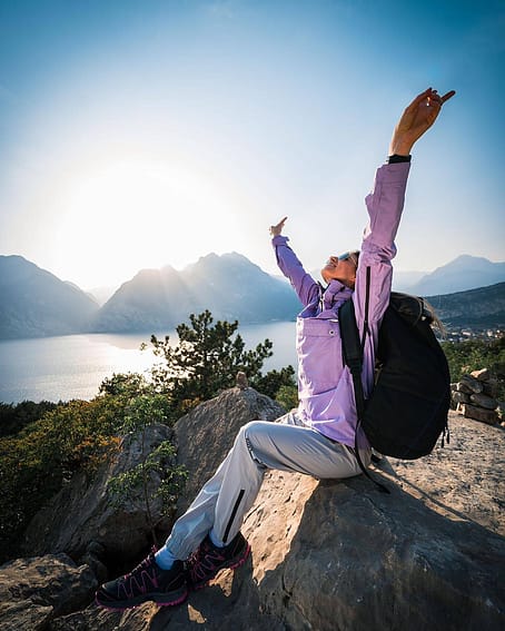 Kunde @noe.grra in Hiker Light W Outdoorjacke Damen Faded Violet