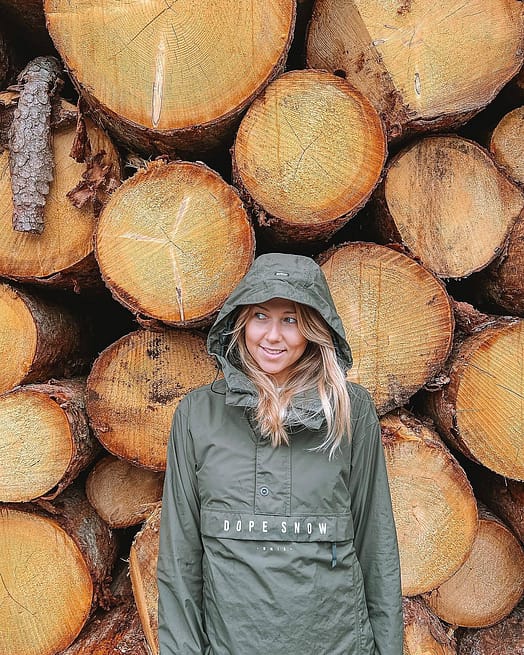 Client @dashismiles dans Legacy Light W Veste Randonnée Femme Olive Green