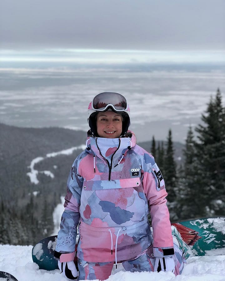 Cliente @juedesbec in Annok W Giacca Snowboard Donna Washed Ink