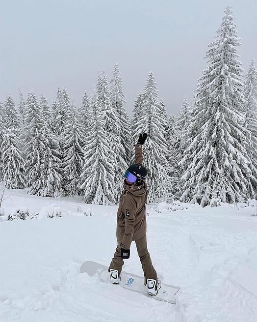Cliente @xagnr en Akin W Chaqueta Snowboard Mujer Walnut
