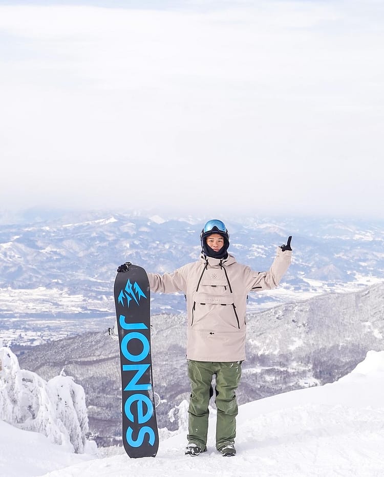 Klient @dough702 w Akin Kurtka Snowboardowa Mężczyźni Sand