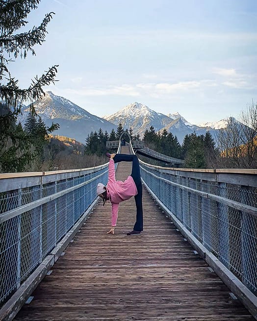 Cliente @aerialyogamariam en Cozy II W 2021 Polar con Capucha Mujer Pink