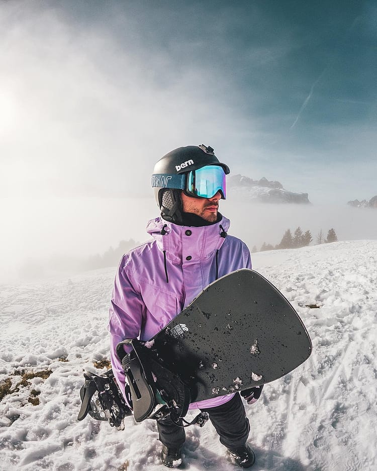Customer @danielestiv in Adept Kurtka Snowboardowa Mężczyźni Faded Violet