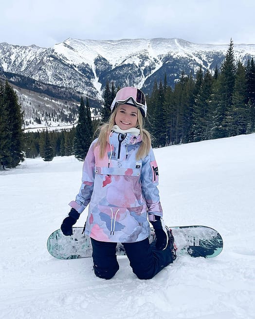 Client @autumnrrenee dans Annok W Veste de Ski Femme Washed Ink