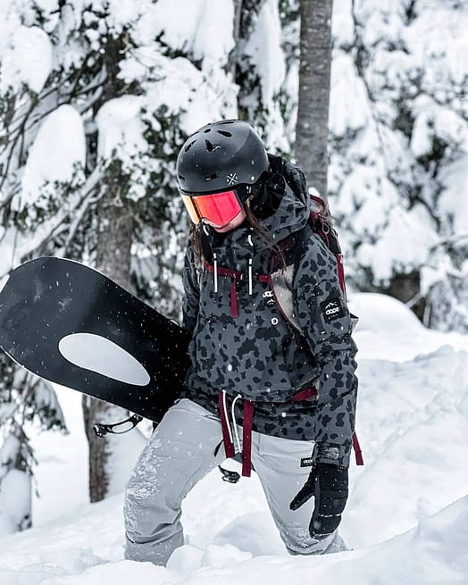 Client @skvikskvik dans Annok W Veste de Ski Femme Dots Phantom