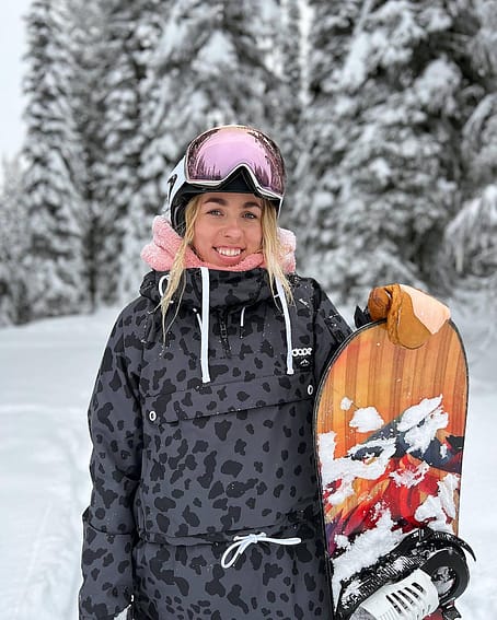 Client @tara.elizabeth16 dans Annok W Veste de Ski Femme Dots Phantom