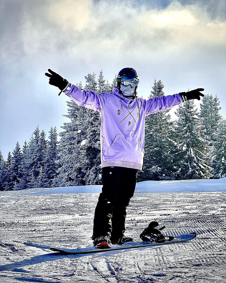 Customer @giannn_93 in Yeti Snowboardjakke Herre 2X-Up Faded Violet