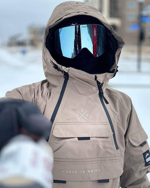 Kunde @drewhollandproductions in Akin Snowboardjacke Herren Walnut