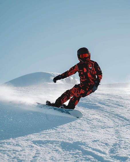 Klient @reinsgraphy w Adept 2021 Kurtka Snowboardowa Mężczyźni Paint Orange