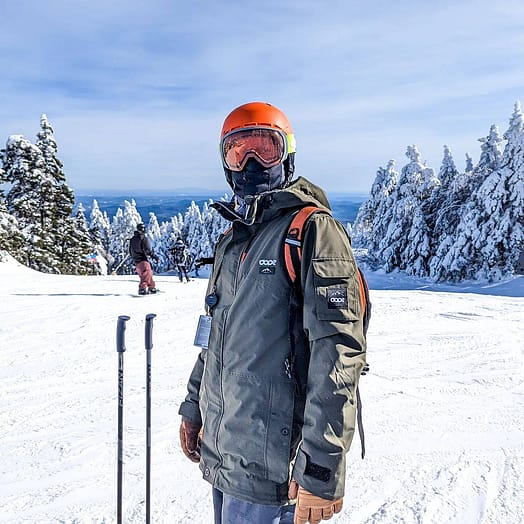 Cliente @whatmorgandoes en Adept 2021 Chaqueta Snowboard Hombre Olive Green