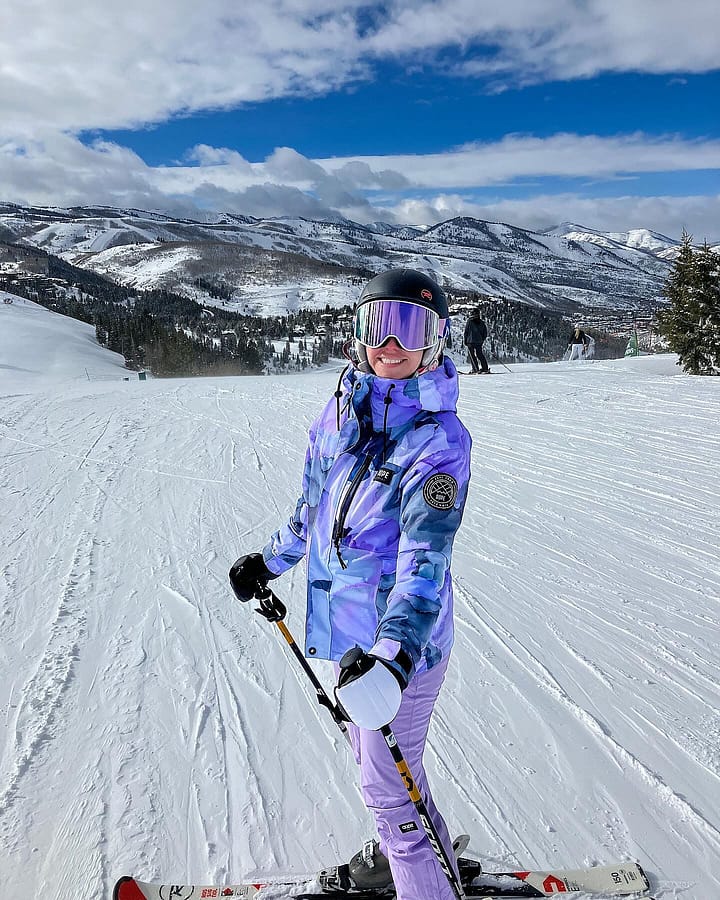 Kunde @elegantfocused_divine in Blizzard W Full Zip Snowboardjacke Damen Blot Violet Renewed