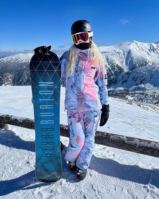 Kunde @majornicety in Adept W Snowboardjacke Damen Washed Ink Renewed