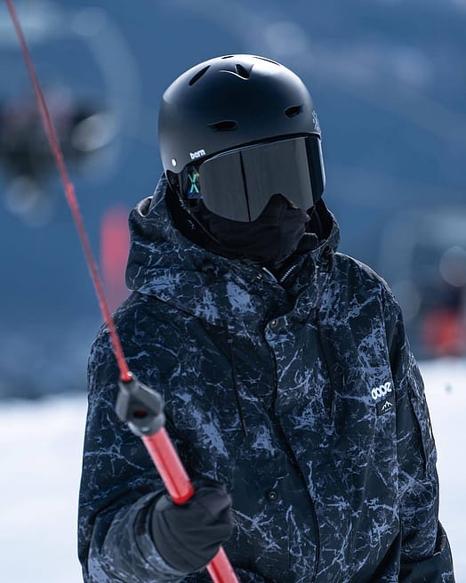 Kund @lucky_l.u.c i Adept Snowboardjacka Herr Rock Black