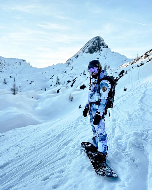 Customer @skvikskvik in Blizzard W 2022 Ski Pants Women Blot Violet
