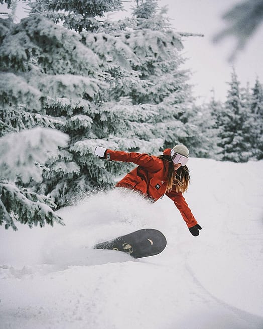 Klient @kamila_novak w Blizzard W 2022 Kurtka Snowboardowa Kobiety Rust Renewed