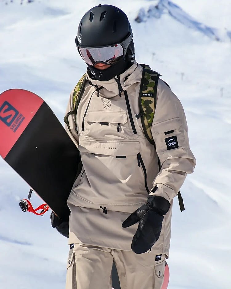 Klient @perezmako w Akin Kurtka Snowboardowa Mężczyźni Sand