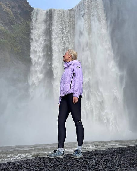 Kunde @wissinkruth in Hiker Light W Outdoorjacke Damen Faded Violet