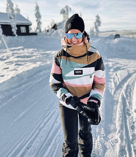 Cliente @may__sina in Blizzard W Giacca Snowboard Donna Shards Gold Muted Pink Renewed