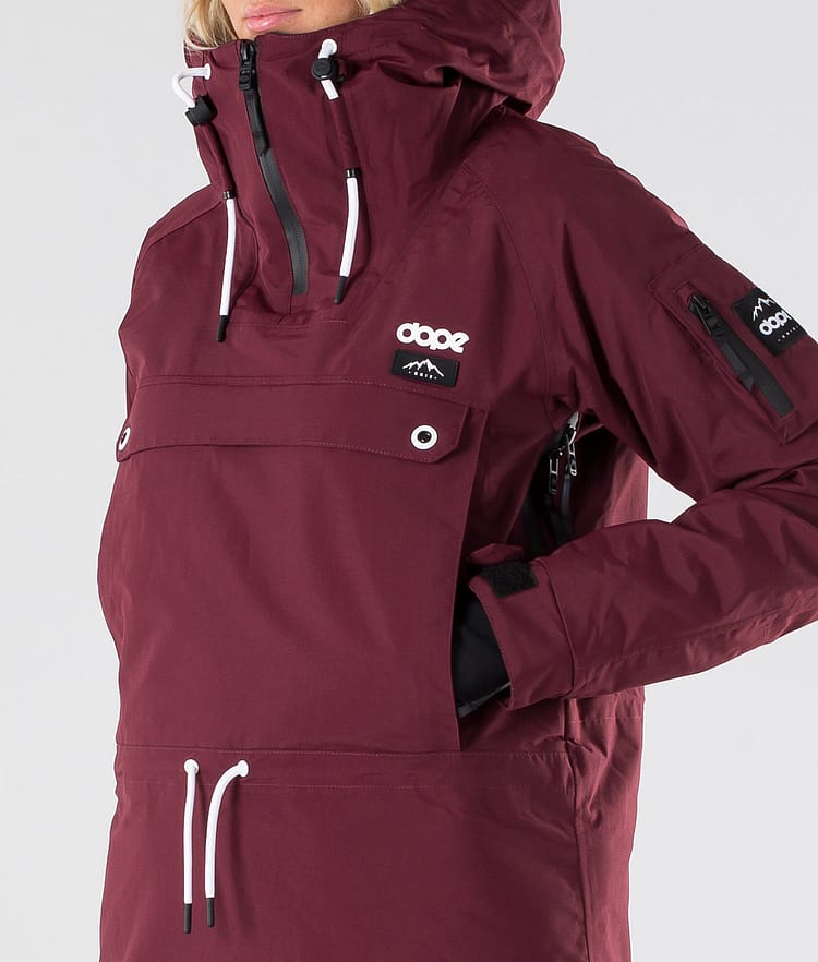 Annok W 2019 Snowboard Jacket Women Burgundy, Image 4 of 9