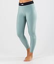 Snuggle W Baselayer tights Dame 2X-Up Faded Green