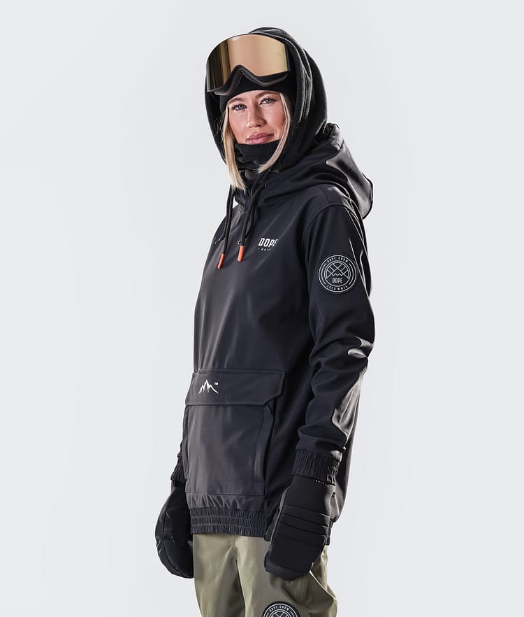 Wylie W 10k Snowboardjacke Damen Capital Black, Bild 3 von 6