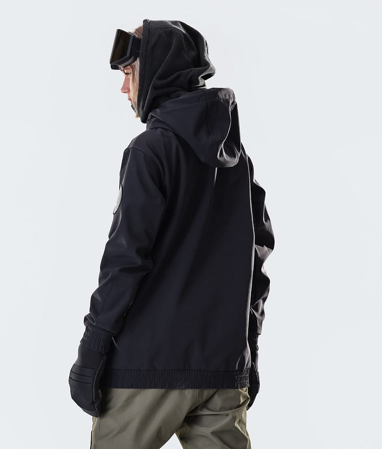Wylie W 10k Snowboardjacke Damen Capital Black, Bild 4 von 6