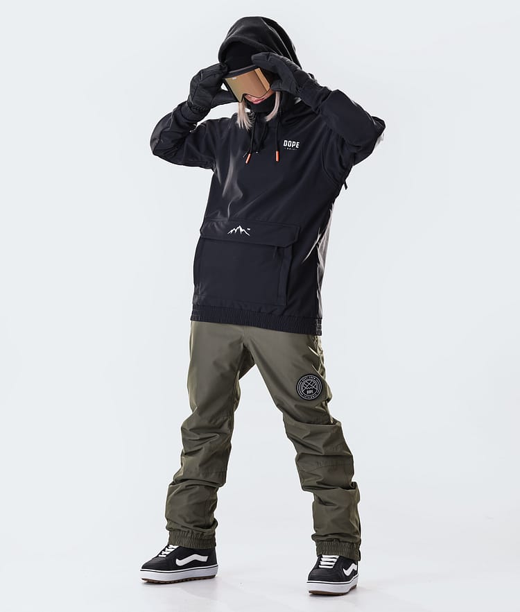 Wylie W 10k Snowboardjacke Damen Capital Black, Bild 5 von 6