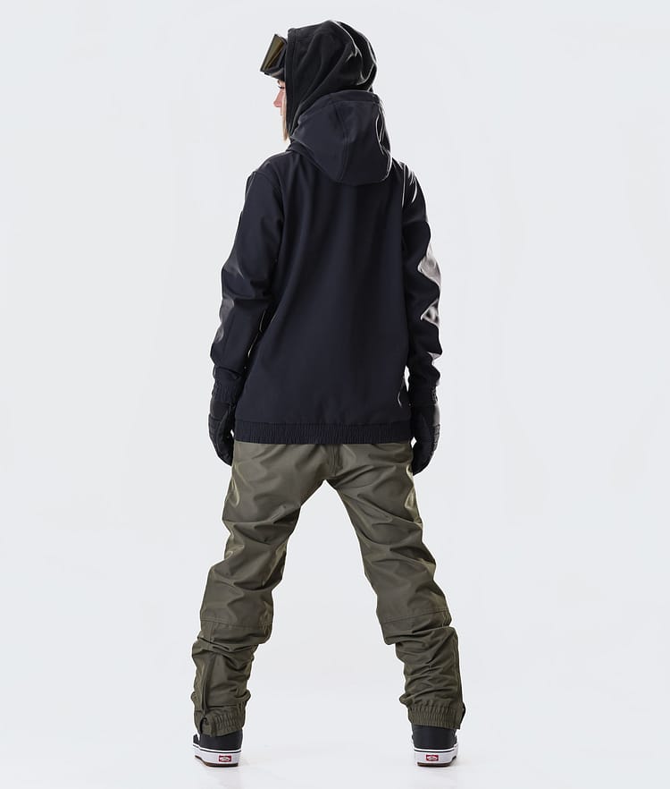 Wylie W 10k Snowboardjacke Damen Capital Black, Bild 6 von 6